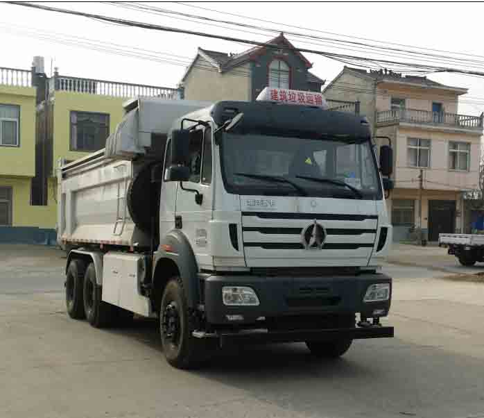 ND5250ZLJZ13自卸式垃圾车燃油公告图片2