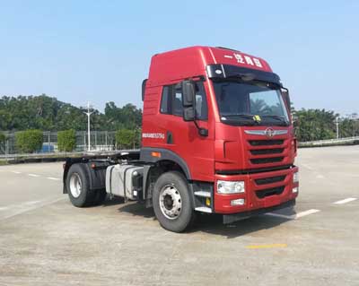CA4180P1K2E5A80平头柴油牵引车燃油公告图片2