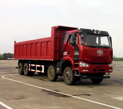 CA3310P66K24L1T4E5平头柴油自卸汽车燃油公告图片2