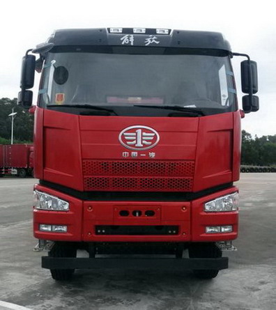 CA3310P66K24L1T4E5平头柴油自卸汽车燃油公告图片1