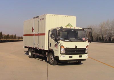 ZZ5107XRYG421CE1易燃液体厢式运输车燃油公告图片2