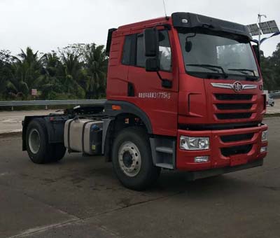 CA4186P1K2E5A80平头柴油牵引车燃油公告图片2