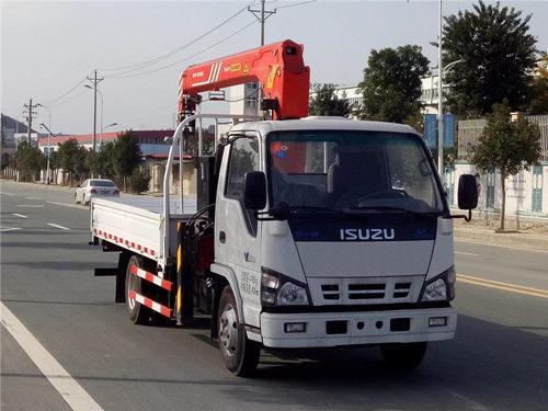 SYP5040JSQQL5随车起重运输车燃油公告图片2