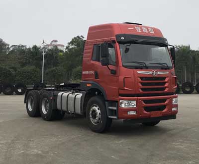 CA4257P2K15T1E5A80平头柴油牵引车燃油公告图片2