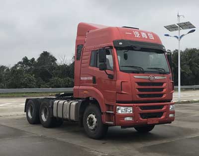 CA4257P2K15T1E5A80平头柴油牵引车燃油公告图片2