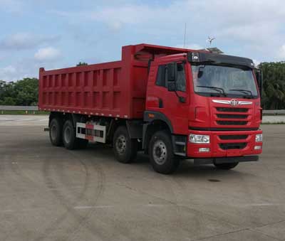 CA3310P1K2L5T4E5A80平头柴油自卸汽车燃油公告图片2
