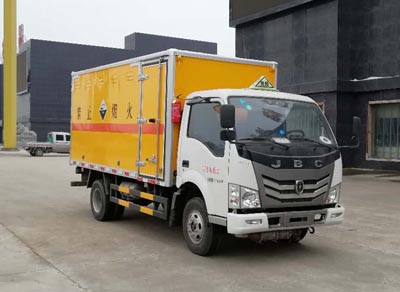 DLQ5040XFWSY腐蚀性物品厢式运输车燃油公告图片2