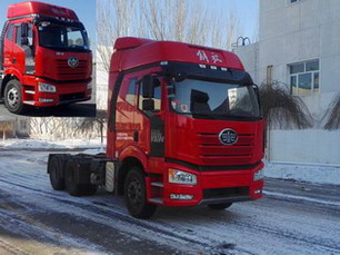 CA4250P66K24T1A4E5平头柴油半挂牵引汽车燃油公告扩展图片2