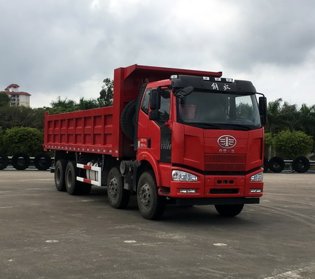 CA3310P63K1L1T4E5平头柴油自卸汽车燃油公告图片2