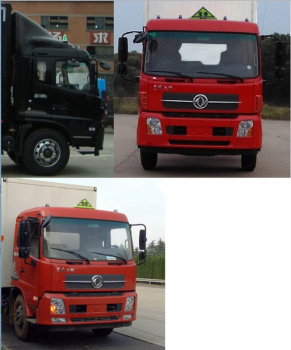 DFH5180XRQBX1DV易燃气体厢式运输车燃油公告扩展图片1