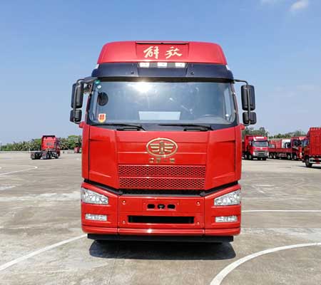 CA4250P66K24T1A3E5平头柴油半挂牵引汽车燃油公告图片1