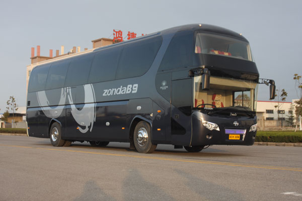 YCK6129HGD长途客车燃油公告图片2