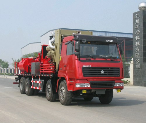 专用车 油田-特种作业车 石油工程类 压裂车 列表 兰矿牌