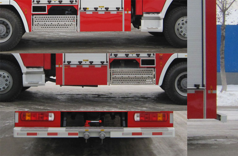 化学洗消消防车图片