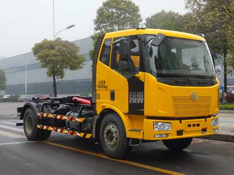 中联牌ZLJ5160ZXXCAE4车厢可卸式垃圾车公告图片