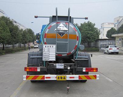 培新牌XH5168GFW腐蚀性物品罐式运输车公告图片