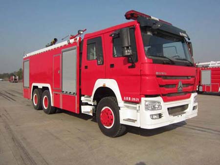 光通牌MX5280TXFGL100/HW干粉水聯用消防車