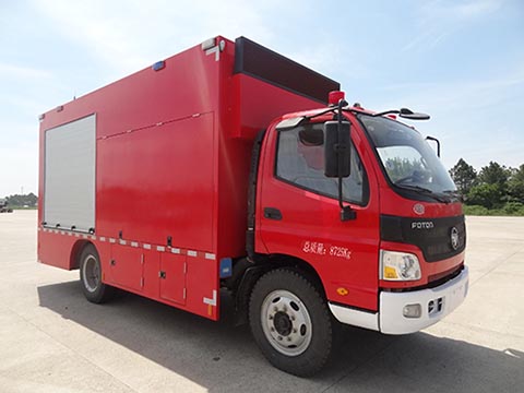 川消牌SXF5090TXFXC13宣傳消防車