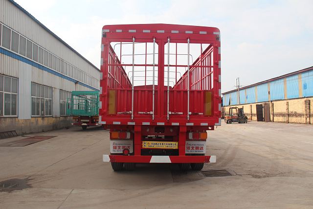 hpd9370ccy 辉煌鹏达牌 仓栅式运输半挂车