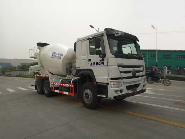 華威馳樂牌SGZ5250GJBZZ5W混凝土攪拌運輸車