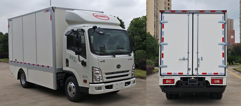 jml5041xxybev01骐铃牌纯电动厢式运输车