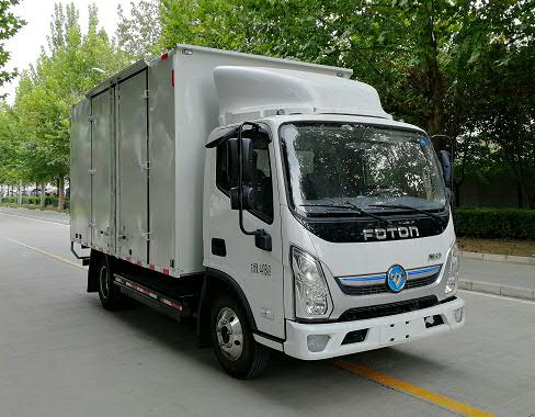 bj5045xxyev3福田牌纯电动厢式运输车