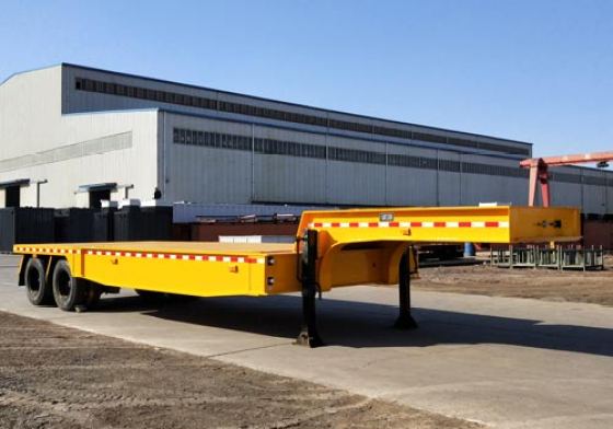 5米2轴低平板半挂车(bjq9290tdp)