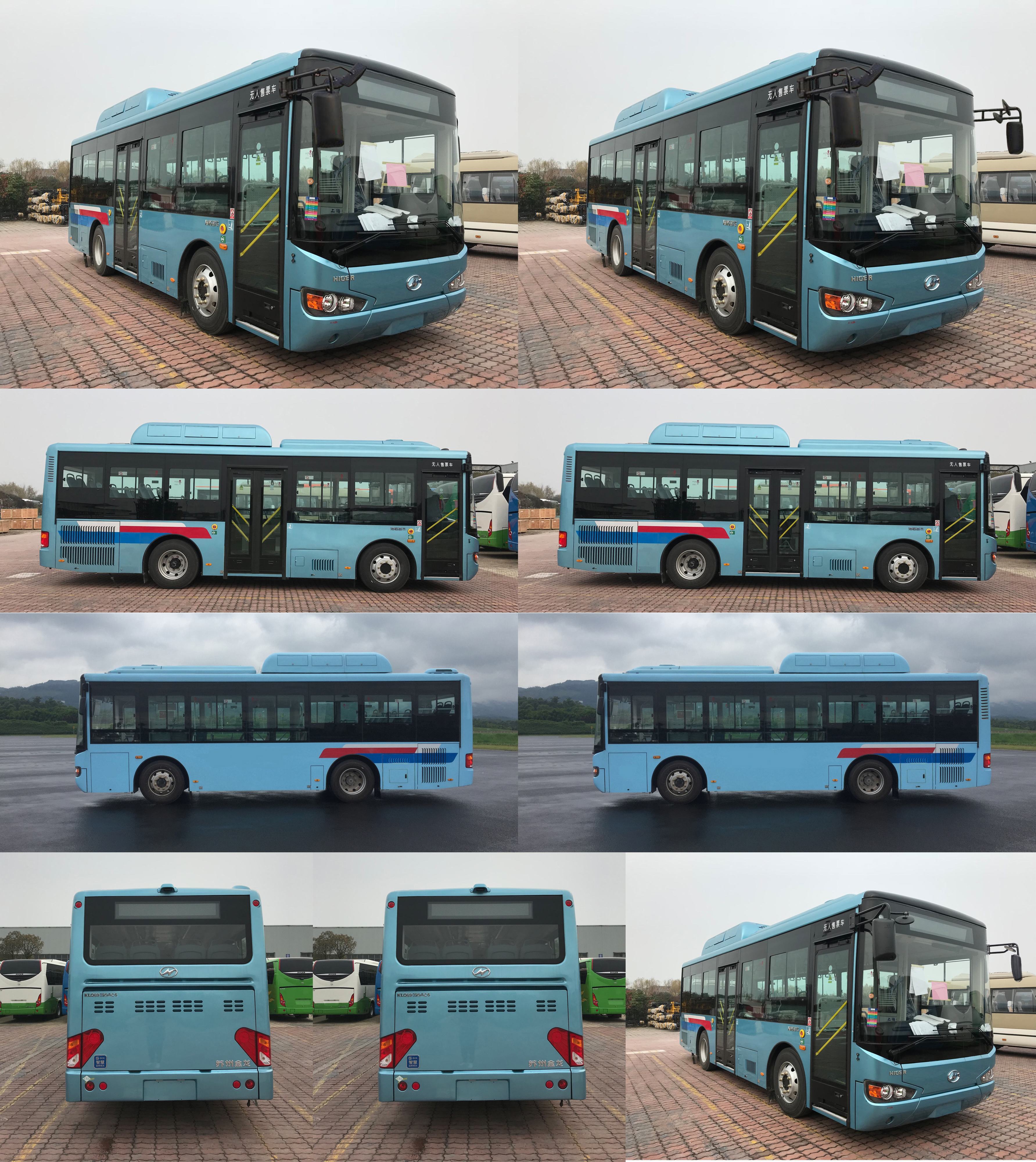 海格牌9米18-33座城市客车(klq6905gac6)