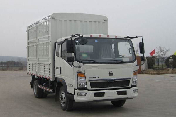 豪沃牌zz5047ccyc3414e143倉柵式運輸車