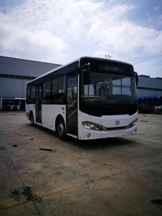 中国中车牌8米14-29座纯电动城市客车(teg6801bev14)