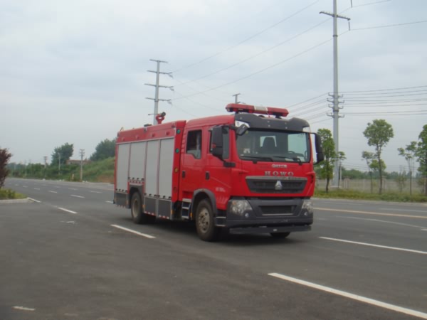 江特牌JDF5163GXFSG50水罐消防車