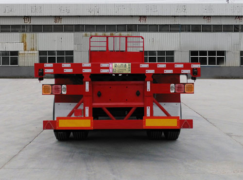 陆锋牌lst9400tpb平板运输半挂车