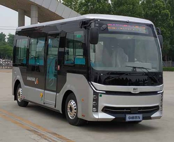 中通牌6米1016座纯电动城市客车lck6606evga16