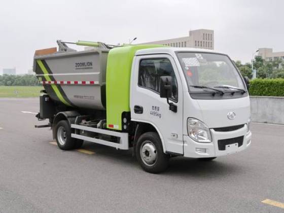 环卫车 垃圾清运类 挂桶式垃圾车 > zbh5040zzzshabev 中联牌纯电动自