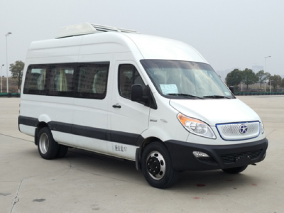 江淮牌6米10-17座纯电动轻型客车(hfc6601ev6h)