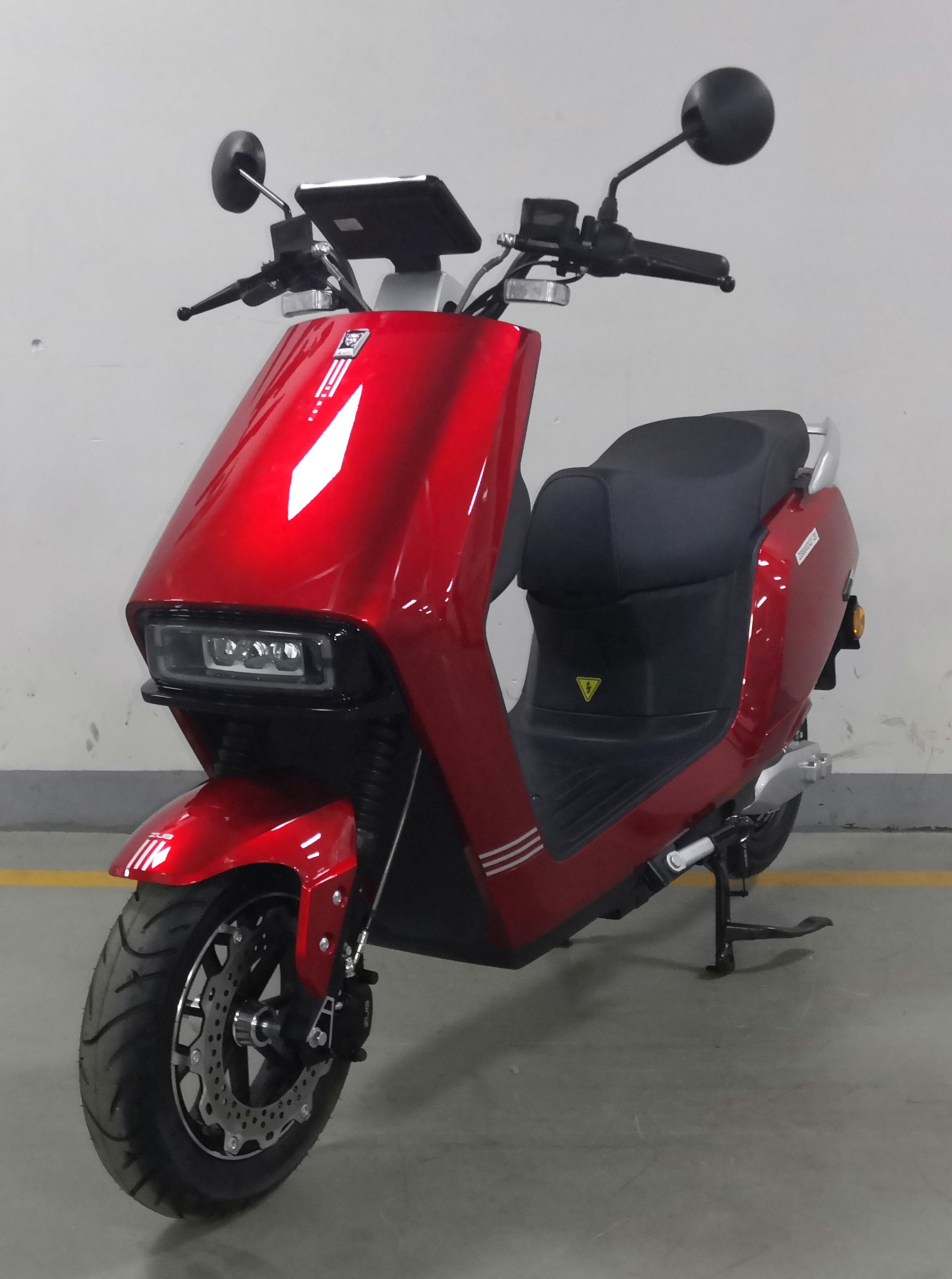 zb800dqt20五星钻豹牌纯电动前盘式后盘式电动两轮轻便摩托车