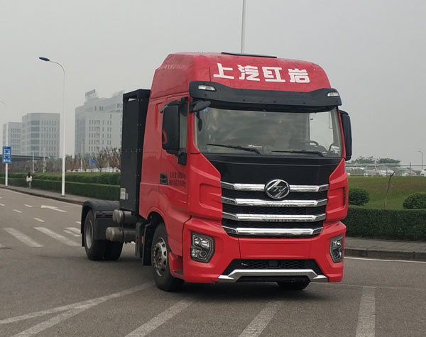 红岩牌cq4180bevss441a纯电动半挂牵引车