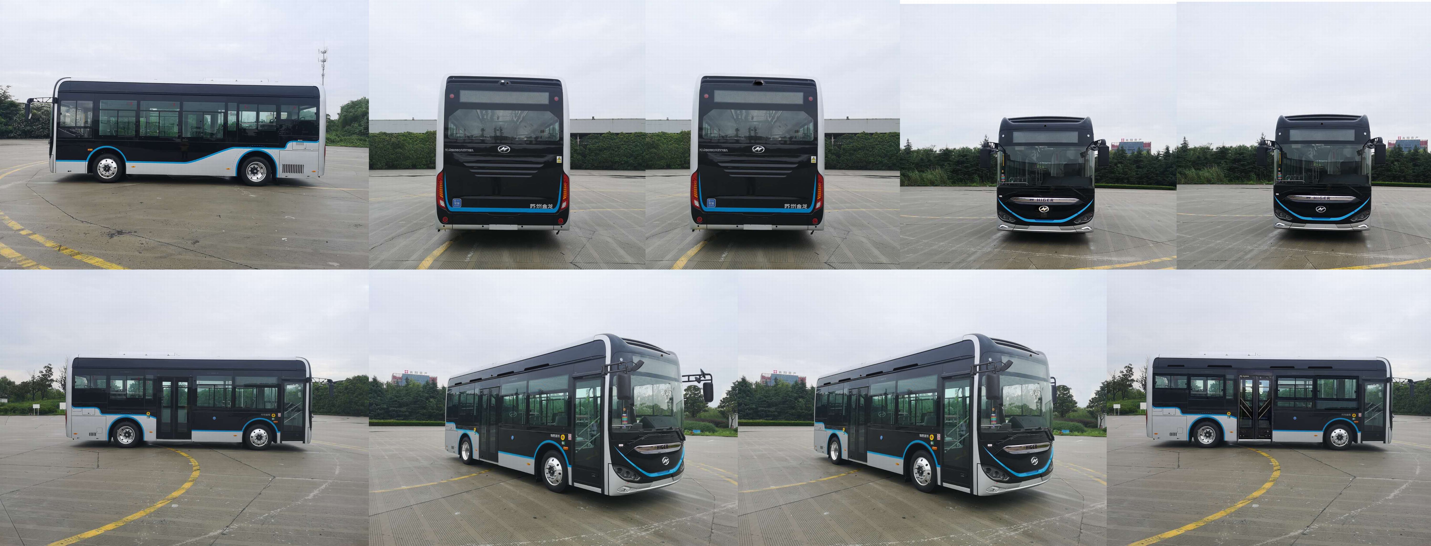 海格牌klq6856gaevn3a纯电动低入口城市客车