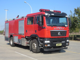 新东日牌YZR5190GXFSG80/G6水罐消防车