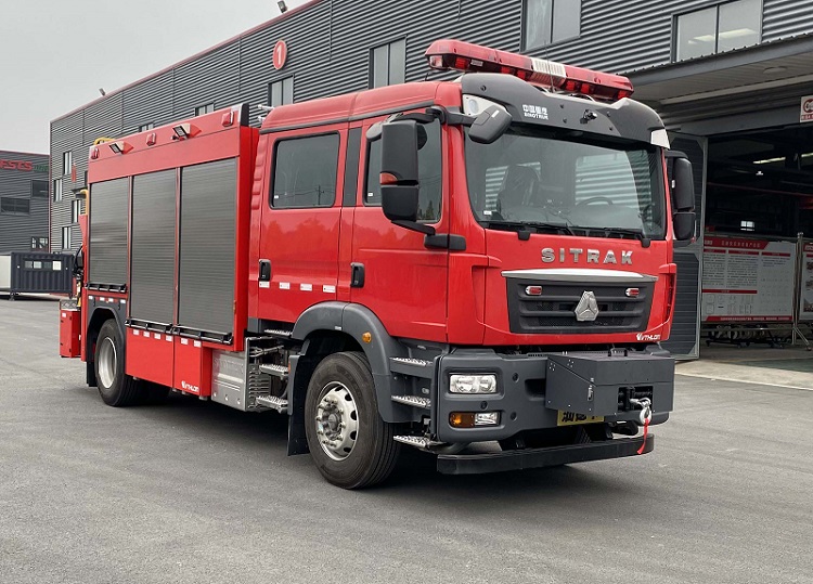 威速龍牌LCG5160TXFJY120/SI1搶險救援消防車