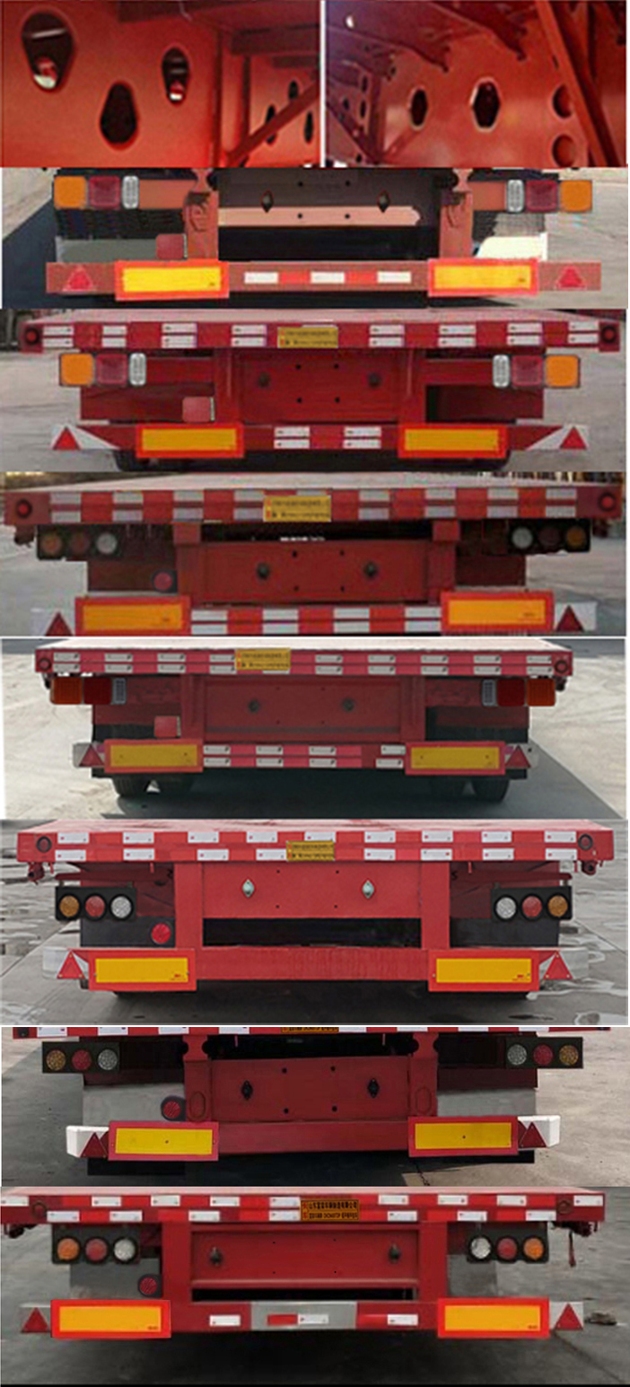 灰熊牌sln9400tdp低平板半挂车公告图片