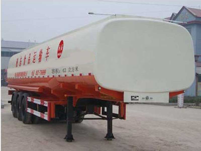 杨嘉牌13米28吨3轴液态食品运输半挂车(LHL9400GYS)