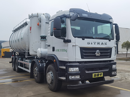 皇冠牌WZJ5317GXYE6吸引壓送車