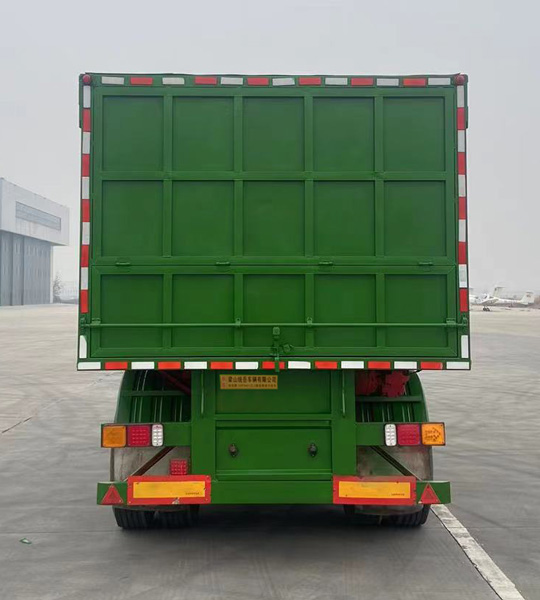 统岳牌xxf9401zls散装粮食运输半挂车