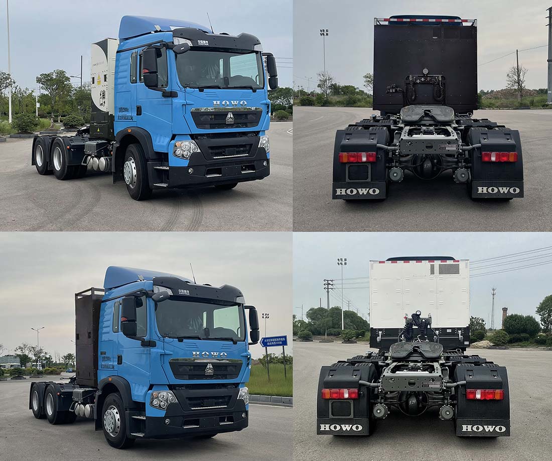 豪沃牌zz4257v384gz1sbev换电式纯电动牵引汽车