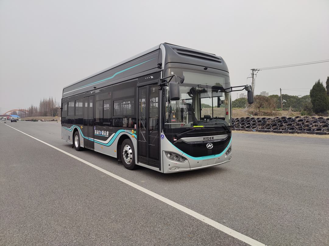 海格牌10.5米21-36座燃料电池低入口城市客车(KLQ6106GAFCEV8)