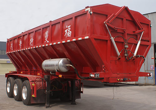 纳发祥牌8.6米33.4吨3轴散装粮食运输半挂车(FMT9401ZLS)