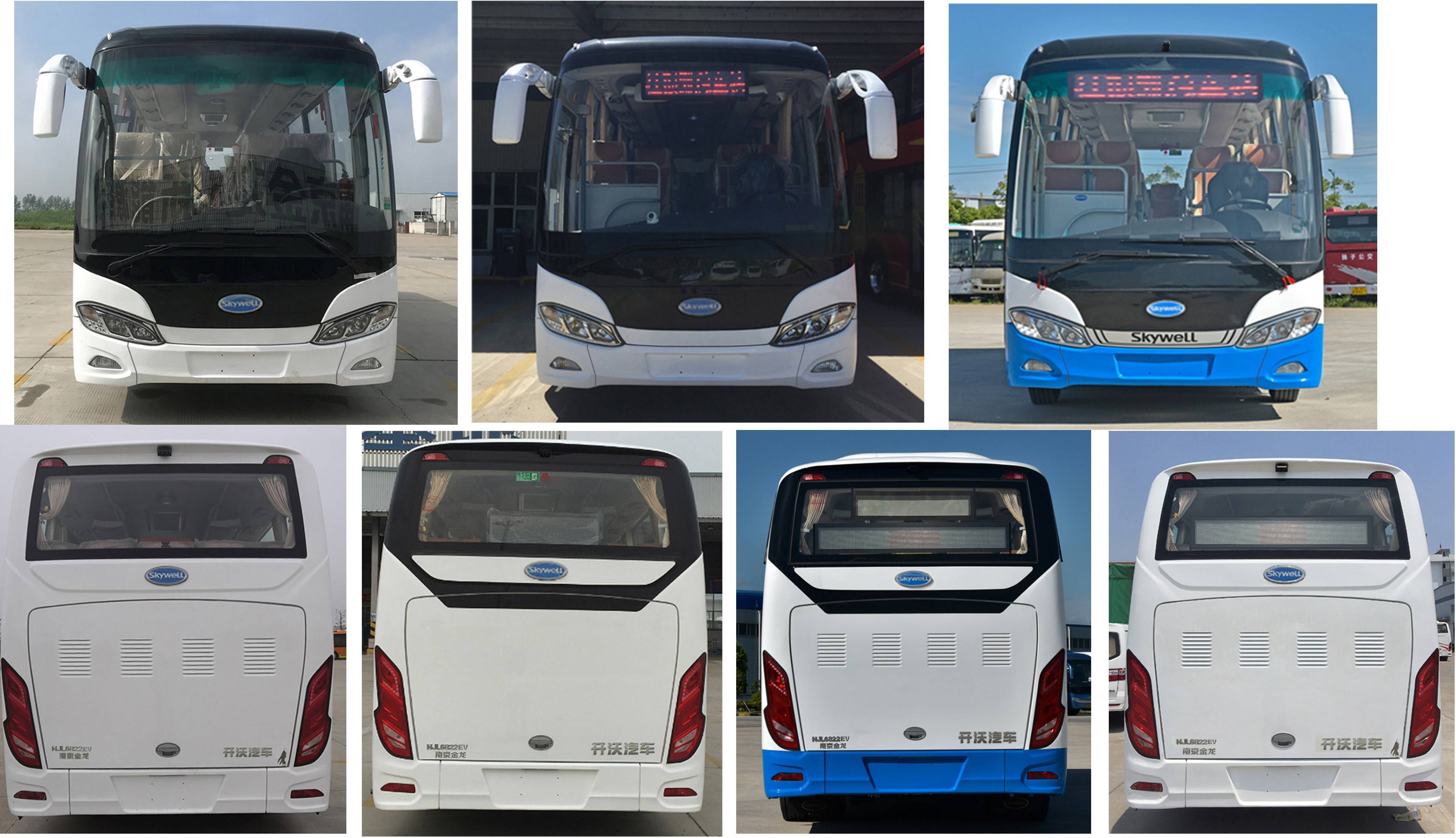 开沃牌njl6822ev纯电动客车