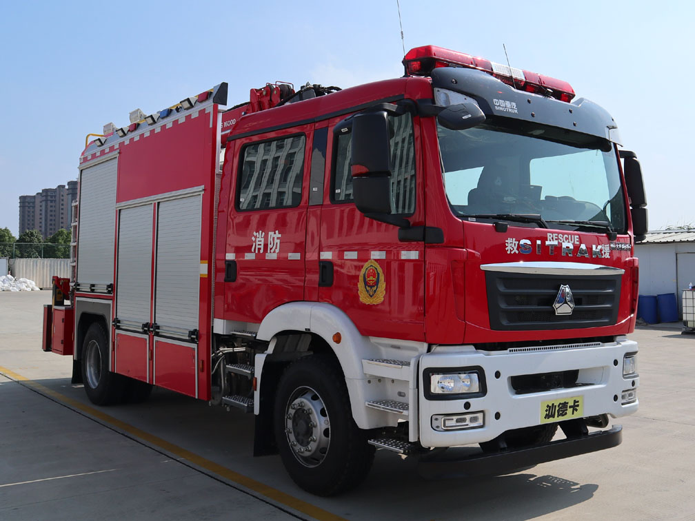 振翔股份牌ZXT5160TXFZM200/F6照明消防車