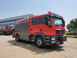 中联牌ZLF5152TXFHJ80化学救援消防车